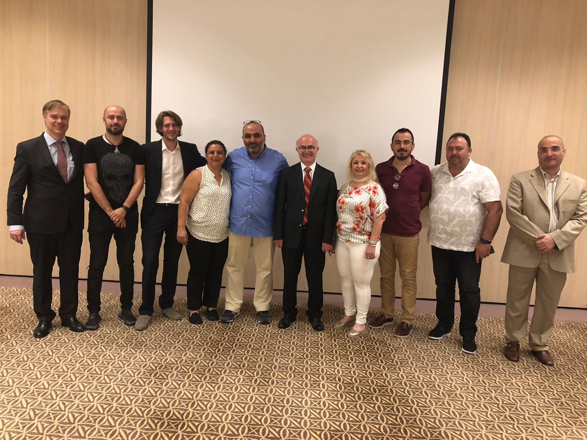 Sağlık Turizmi Devlet Destekleri ve Pazarlama Toplantısı Konuşmacıları;
Daniel REIBERG 
Philipp BUTZBACH
Musa ÇAVUŞ
Murat IŞIK
Prof Dr. Ali AYYILDIZ
Arda SÜREL