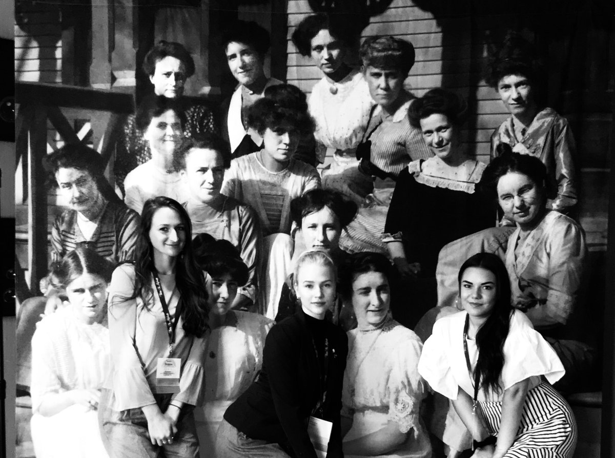 original photo of the founders of theta phi alpha (1912)