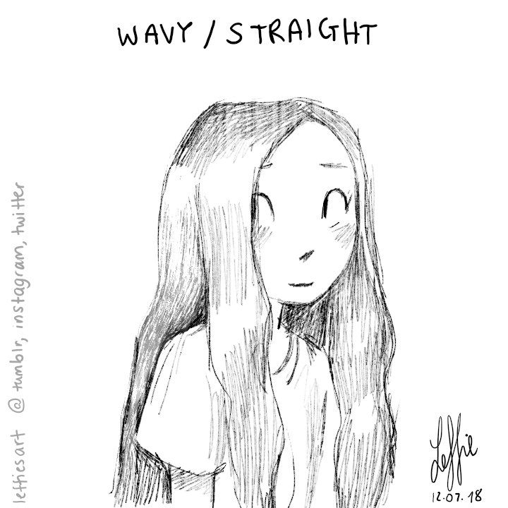 Leffie On Twitter So I Have Three Types Of Hair C Art