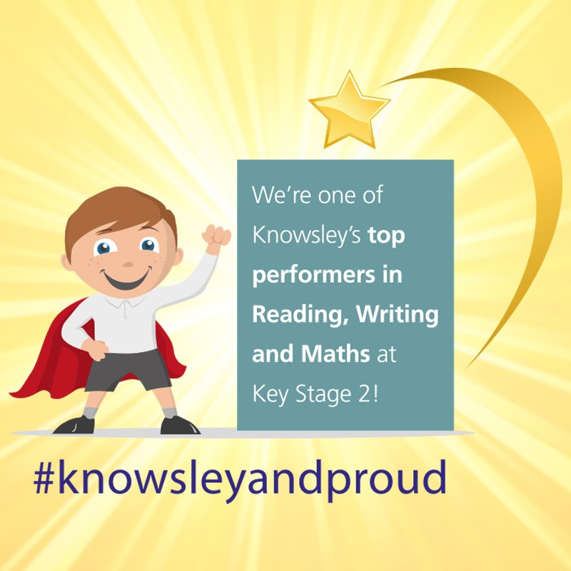 KnowsleyCouncil's tweet photo. What a way to end the school year at St Leo's &amp; Southmead Primary in #Whiston! Being one of our top performers at #KeyStage2 is a fantastic legacy for headteacher Mrs Grundy, who is retiring. Congratulations everyone! Read more at https://t.co/ysrZioeeaf #knowsleyandproud https://t.co/rG4zf7drQ7