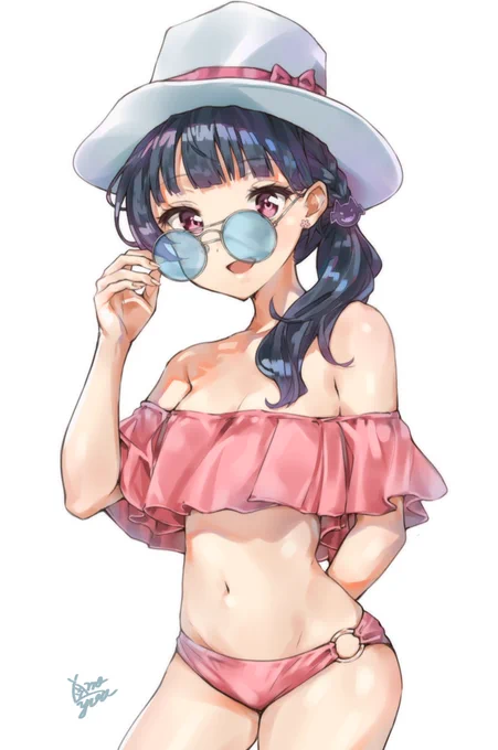 ヨハネ(善子)ちゃん!!お誕生日おめでとうございます!!とゆことでー「夏の堕天使!!」#lovelive #津島善子生誕祭2018 #津島善子 