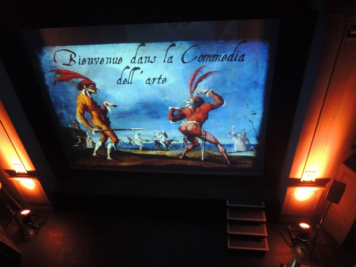 cfpts_formation's tweet photo. Bravo à tous les acteurs de cette Commedia dell'arte à la fois si authentique et si post-moderne ! Merci Mietta, pour cette mise en scène flamboyante et merci Eric #bestformateurever ! Une mention spéciale à nos régisseurs vidéo #CFPTS pour leurs prouesses techniques ! https://t.co/AOBLYOjYzq