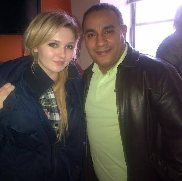 #TBT - 2014 – John “Gungie” Rivera with actress Abigail Breslin after discussing ways to cure DIPG. @abbienormal9 #AbigailBreslin #cristianriverafoundation #crf #tcrf #letscureDIPG #DIPG #dipgawareness #defeatdipg #dipgresearch #curedipg #fightdipg #johngungierivera