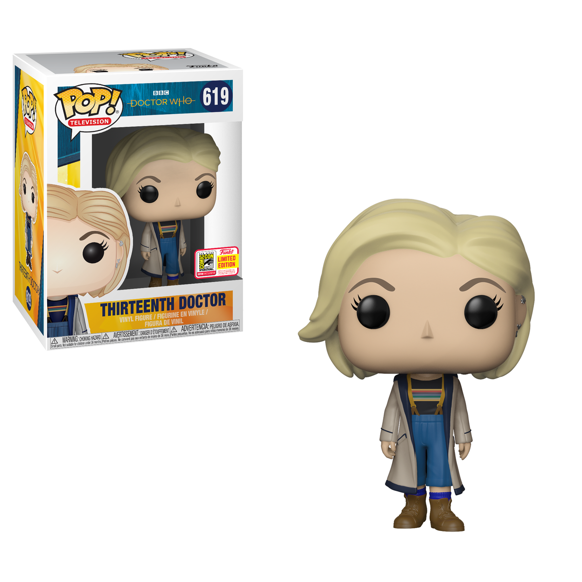 RT &amp; follow <a href="/OriginalFunko/">Funko</a> for the chance to win an #SDCC 2018 exclusive Thirteenth Doctor Pop! #FunkoSDCC