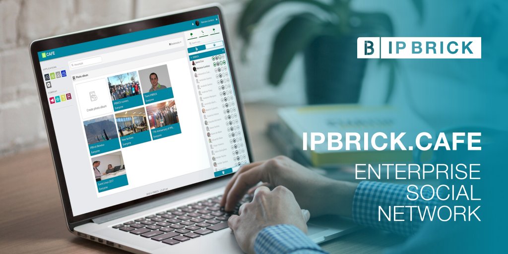 IPBrick's tweet image. Create albums and share photos of your company’s events! #ipbrickcafe