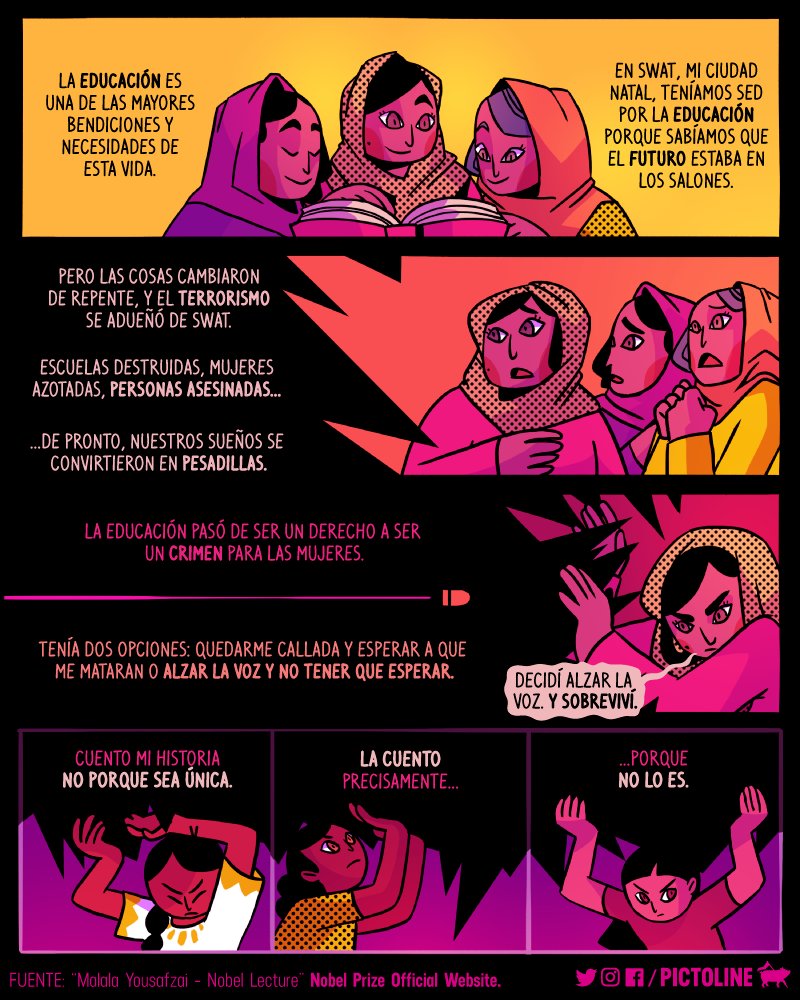 “No cuento mi historia porque sea única, sino porque no lo es”

En su cumpleaños, recordamos las palabras de Malala: