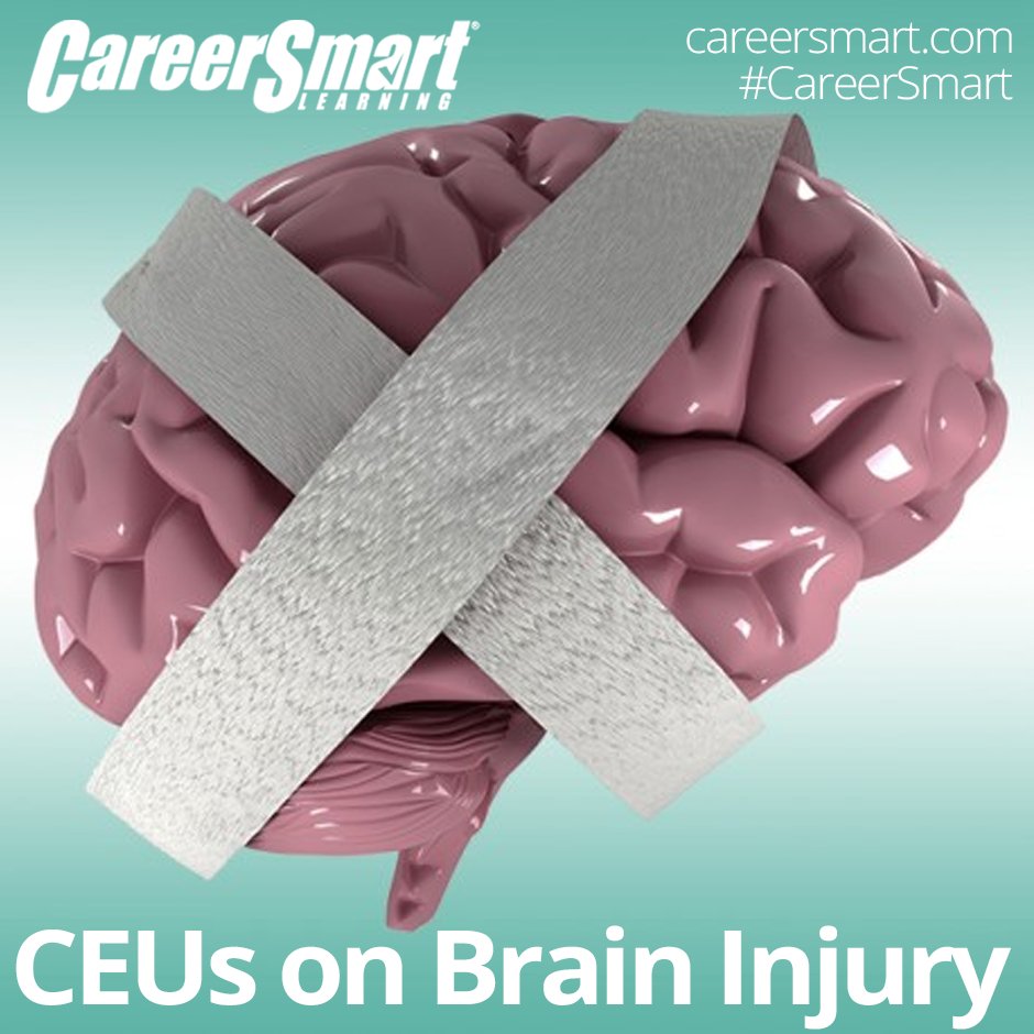 Learn all you need to about #TBI #traumaticbraininjury and earn #ceu #contacthours for #nurses #RN #LVN #LPN #casemanagers #CCM and more: careersmart.com/shop/traumatic…