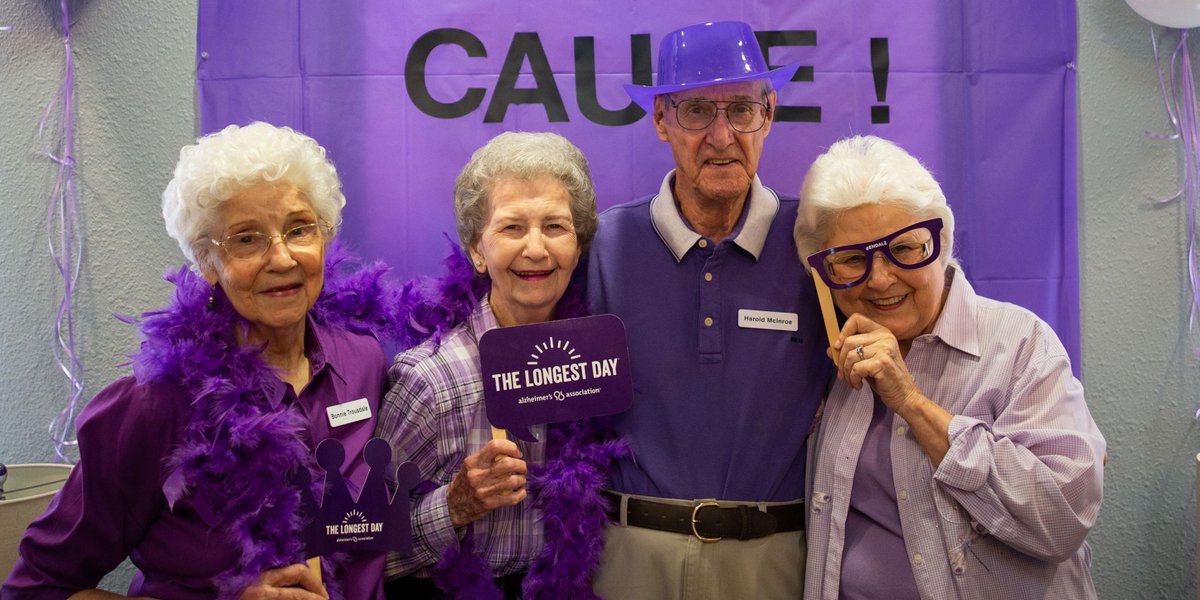 #TheLongestDay is all about doing what you love in honor of those facing Alzheimer's. This year, Capital Senior Living communities &amp; their residents around the nation participated by engaging in favorite activities. Together, they raised more than $125K for the fight to #ENDALZ!