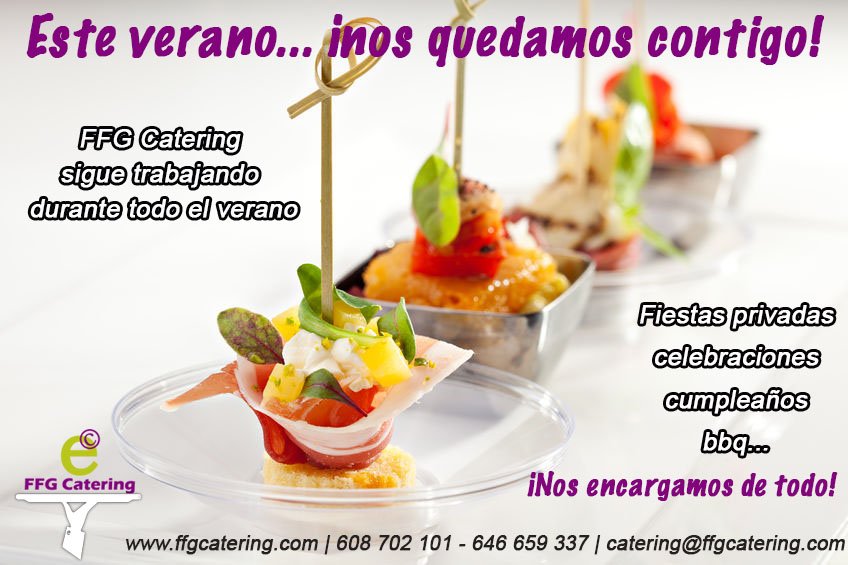 FFGCatering's tweet photo. FFG Catering sigue trabajando durante todo el verano 😊

#catering #cateringmadrid #catering2018 #cateringservice #cateringmodeon #food #foodie #foodlovers #foodservice #foodaddict #foodpic #foodphoto #gastronomia #gourmet #FelizJueves #ffgcatering https://t.co/0mIPF0Sri4