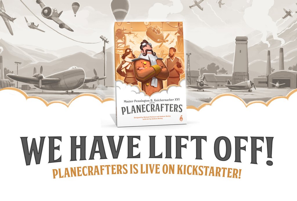 Make it happ'n, Cap'n!  7 min left! We need you on Planecrafters's crew!  kck.st/2NvL62l