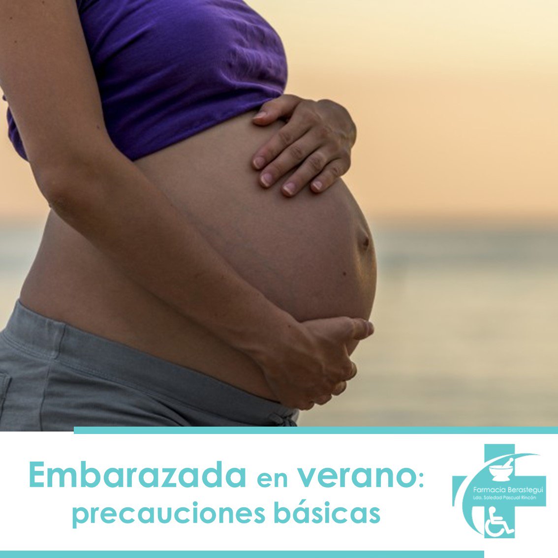 FarmaBerastegui's tweet photo. Si estas #embrazada, te mostramos una serie de #precauciones para no correr riesgos innecesarios durante el #verano: https://t.co/v4Ty6NhnMv https://t.co/xXOj0JOtuA