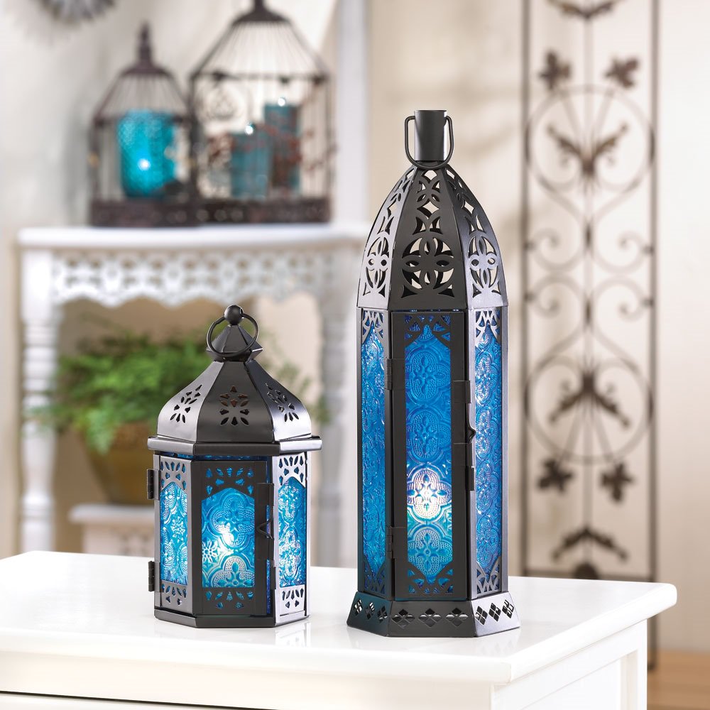dld.bz/eYVTR Blue Floret Candle Lantern #Deals    #love  #RT #FOLLOW #giftspiration