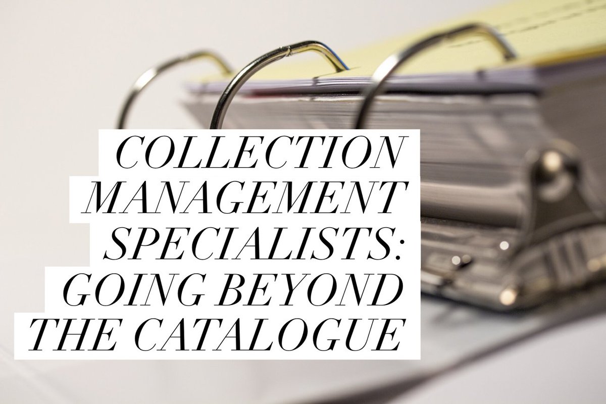 id_collector's tweet photo. Check out this great piece on collection management! @clarionlist https://t.co/8S5oj2lJC1 https://t.co/ZUFoJxdrMW