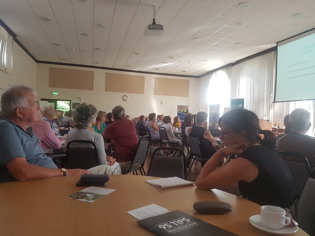 CrowdDialog's tweet image. RT Simon_CoLab: Full house at Devoncc for the launch of #CrowdfundDevon. £1.5m raised via crowdfunderuk for 329 #Devon schemes so far.