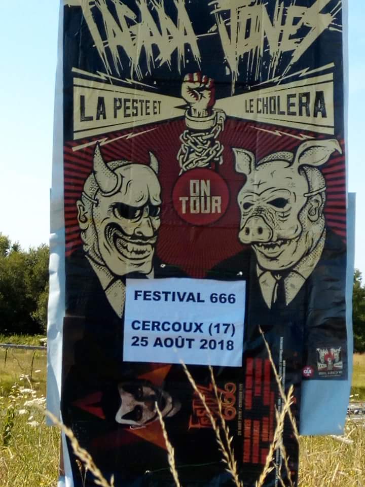 bergo_bootboy's tweet image. #TagadaJones le 25 août 2018 au #Festival666 de #Cercoux (17)
#LaPesteEtLeCholera