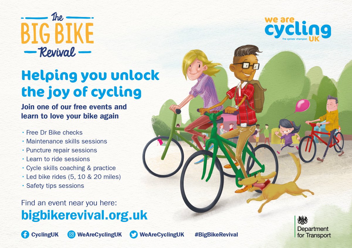 #Bradford <a href="/CyclingCapital/">Capital of Cycling</a> Festival gets underway on Monday. Find out more about this event and others across #WestYorkshire as part of <a href="/WeAreCyclingUK/">Cycling UK</a> ‘s #BigBikeRevival #cycling cyclecityconnect.co.uk/news/join-cycl…