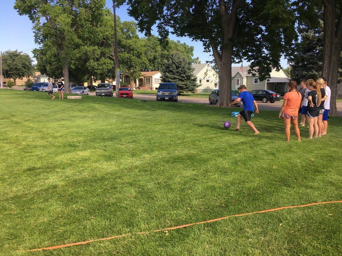 jhiatt27's tweet image. I would say the 2nd Edition of Gering Leadership 101 was a good time! Kiddie pool kickball, A little from John Wooden, Jon Gordon, and Abe Lincoln! “Victim’s and Hero’s Both get knocked down but Hero’s get back up! And Leaders find a way to not let it happen again! #Serve #Lead