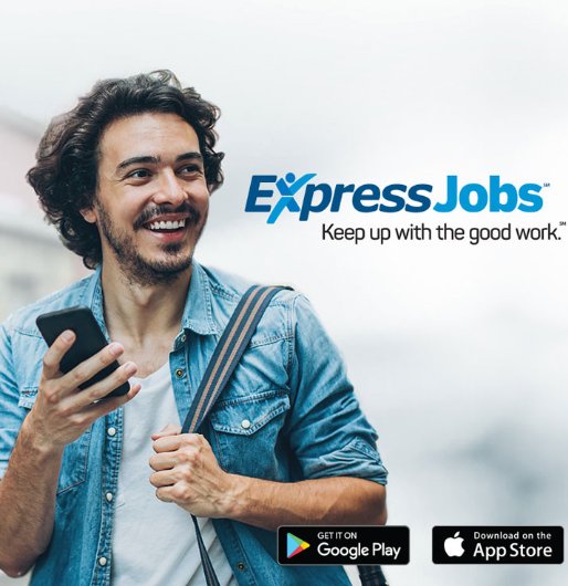 ExpressStCloud's tweet image. Have you downloaded our NEW ExpressJobs mobile app yet? Save your profile for one-touch job applications and customize your results based on your choices.

Current Express employees can view their schedule, clock in and out, submit your time cards and much more.

Download TODAY!