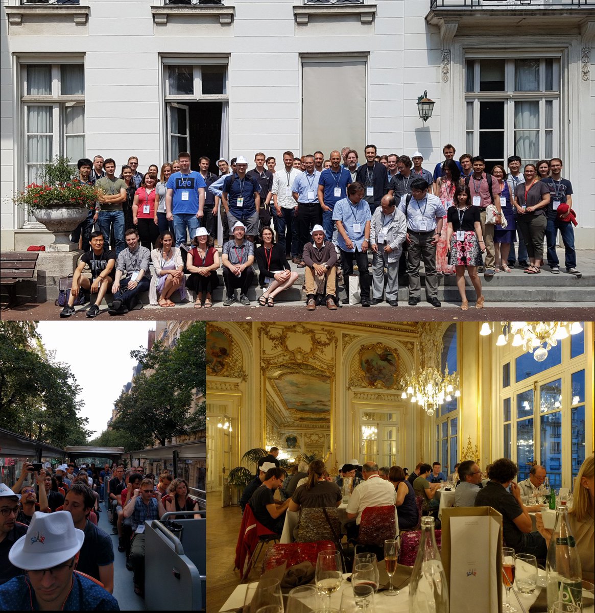 SCA_2018_Paris's tweet image. We hope that SCA attendees could enjoy the social events such as the bus tour in Paris, as well as the visit and dinner at musée d&apos;Orsay !