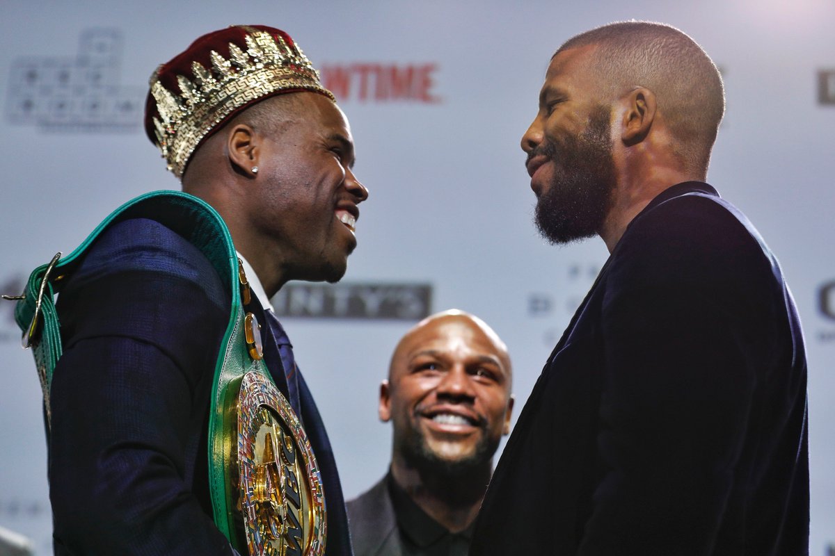 Swanson_Comm's tweet photo. .@FloydMayweather was back in Toronto in May, this time as a promoter for @BadouJack when he challenged @AdonisSuperman for the biggest fight in the city in years! @LEllerbe #MayMacThrowback #TheSix #Toronto 📸@BigioShotYa https://t.co/HjGjxK3O1F