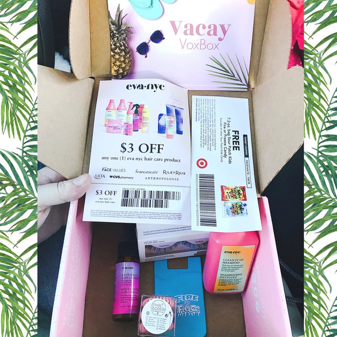 kay_marie87's tweet photo. #vacayvoxbox #free #complimentary #influenster I love it when I get to be apart of the vox box fun! https://t.co/3k3S7TcdvW