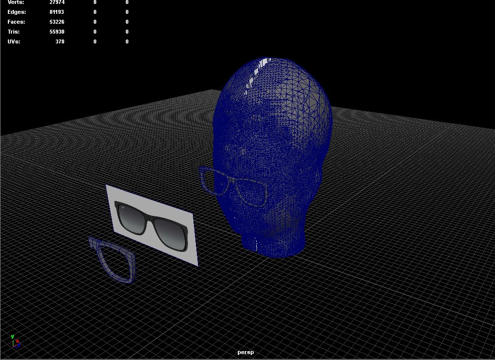vfern_'s tweet photo. New project, Face Scan and Glasses fitting. Early stage. (TEST PROJECT)
#3D #autodesk #autodeskmaya #trnio #face3d #sunglasses #glasses #3dmodel #3dmodeling  #photogrammetry #3dproject 
Created using: @TRNIO @AdskMaya https://t.co/y6EyrY4Sda