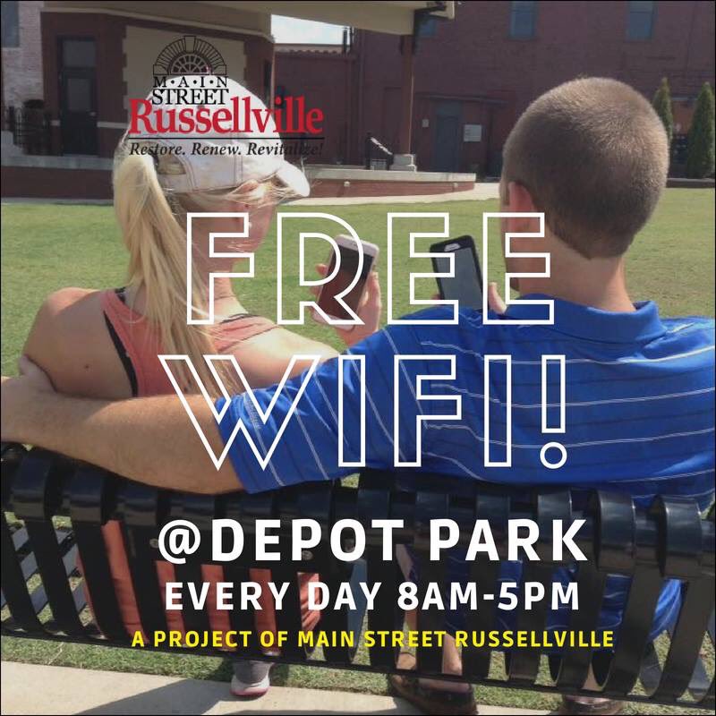 Another great reason to visit Russellville Downtown!