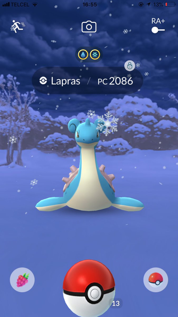 CapMardo's tweet photo. Lapras #CheckIV PC2086 -54.814464,-68.307937 #DEX https://t.co/MpwUrL5Z60