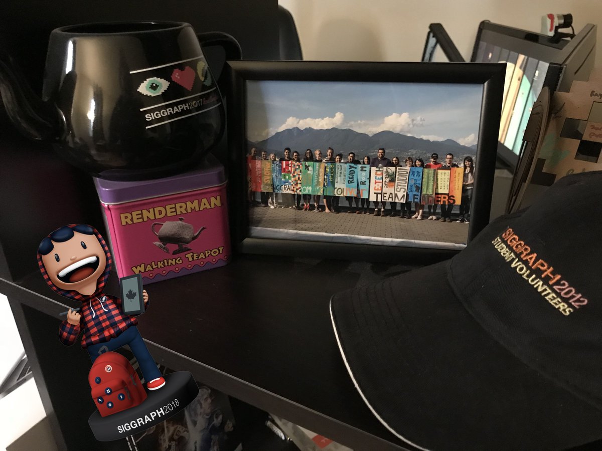 Nathaniel couldn't pick a favorite SIGGRAPH, but I think that #SIGGRAPH2018 might be the best one yet (and if you register before 7/20, you can save some 💰)! <a href="/truthinmovement/">Nathaniel Peters</a>