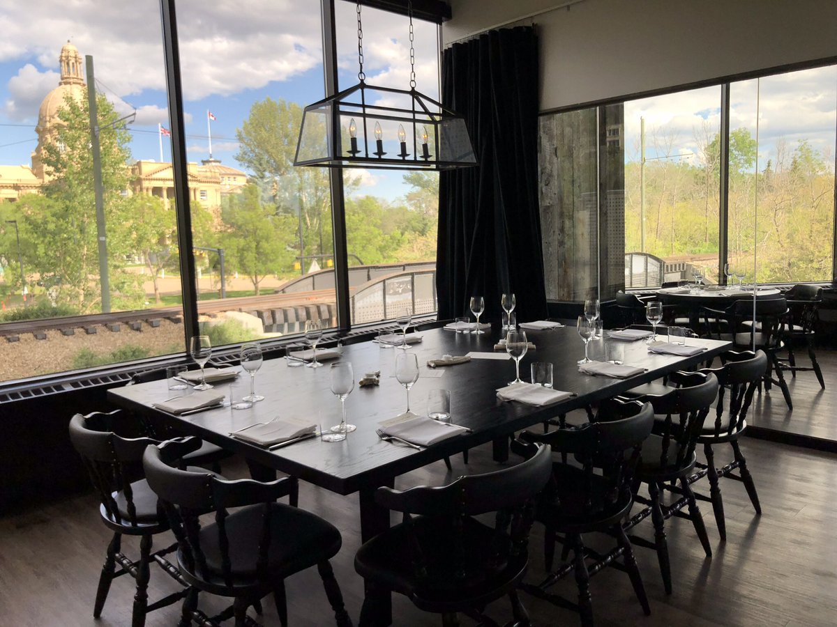 Our private dining room can be reserved like any other table in the restaurant and all 12 guests can order off our a la carte menu!

Give us a call to make your reservation for your next business meeting, family get together or birthday celebration! 
#yegdt #yegfood #ableg