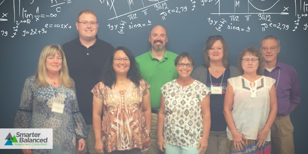 #SmarterBalanced #math Rangefinding wraps today and we'd like to extend a huge thanks ❤️ to the team of educators (math wizards  🧙‍♂️) who spent the last few days with us reviewing, collaborating, discussing, and perfecting! Look at these smiles! ow.ly/LyuM30kVq3I