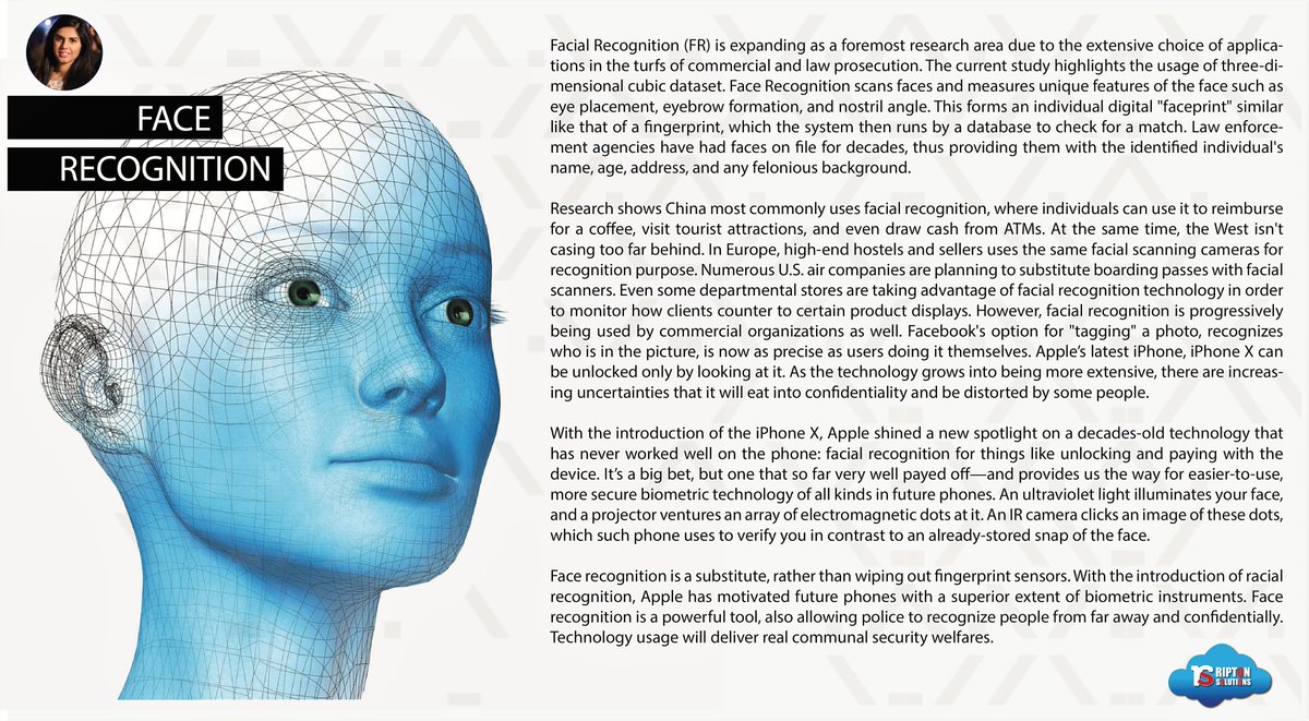 RiptonSolutions's tweet photo. Face Recognition!
#RiptonSolutions #FacialRecognition #technology https://t.co/pHxwWBze1Q