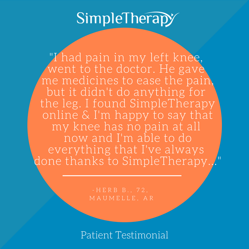 simpletherapy's tweet photo. Read more about Herb's story, a Vietnam #veteran and his journey to pain relief through #SimpleTherapy! We're here to help you #ProgressYourself. 💪🏼 https://t.co/ljn35uRZmQ
#physicaltherapy #digitalhealth #testimonial #review https://t.co/qxmx3DoTsz