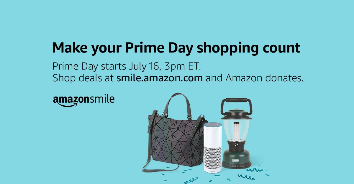 adams_camp's tweet photo. Donate to #AdamsCamp on #PrimeDay! Visit https://t.co/33K8DNfY78, choose us as your charity and shop as usual! Small donation from Amazon but HUGE for us! Your shopping makes a difference. Amazon will donate to AC when you shop on Prime Day! #charity #DoGood https://t.co/x48BTTevHp