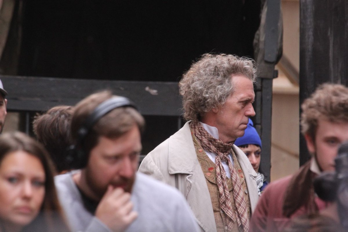 HughLaurious's tweet photo. STUNNING PHOTOS from @HullLIve #Filming #DavidCopperfield #DecPatel, #HughLaurie. https://t.co/FpIrfjzhey