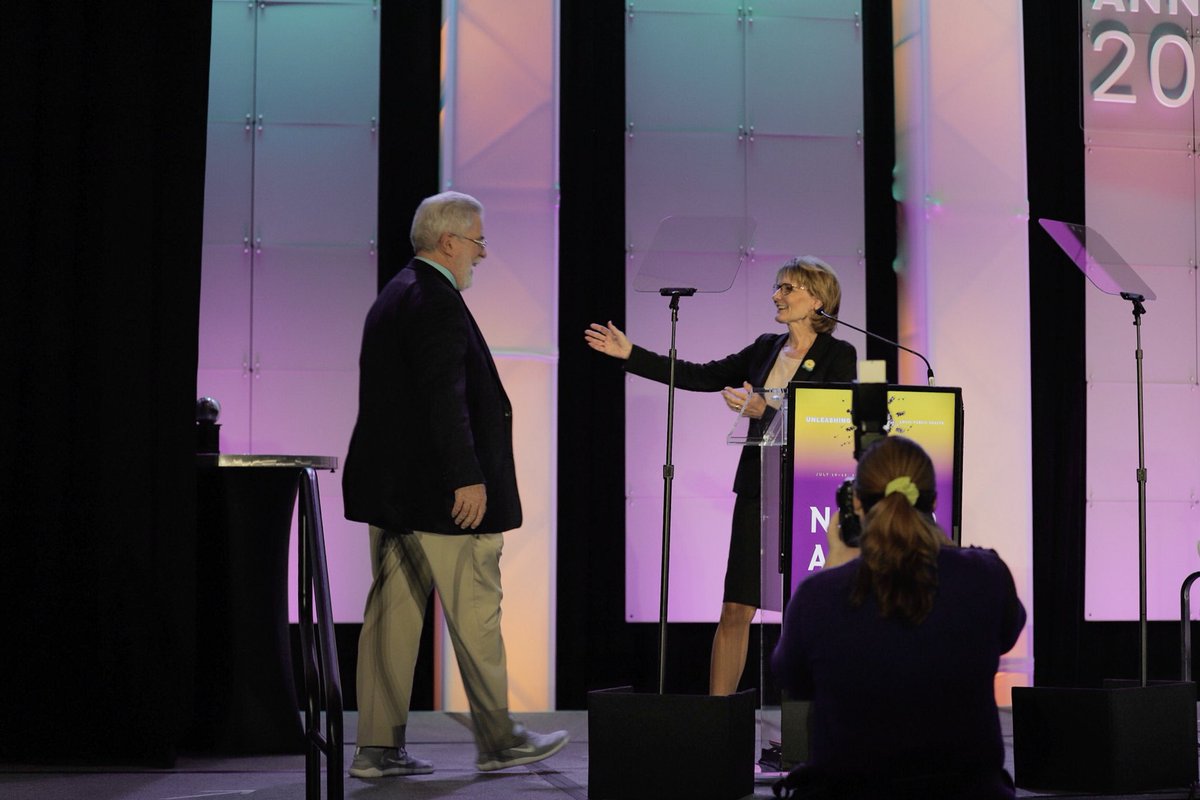 KCMOHealthDept's tweet photo. .@RexArcherMD just received the “Mo” Mullet Lifetime of Service Achievement Award at #NA18! His dedication to #PublicHealth, @KCMOHealthDept staff, and the @KCMO community as a whole speaks to the accolades and honor he deserves. Congrats, Dr. A! #MoreHealthKC #NA18 https://t.co/1n8G3OjX76