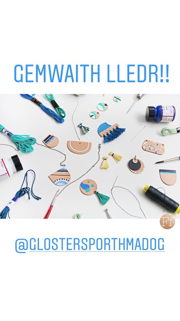 FflurCadwaladr's tweet photo. Information about a fantastic new course I’ll be running this summer @siopgloster #porthmadog book your place to make fashionable bespoke jewellery with me at an incredible introductory price! https://t.co/vZYibF5Ecy https://t.co/QyeTqDp6Aw