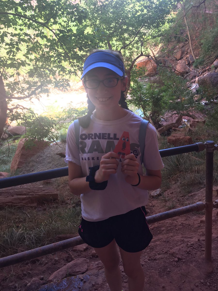 anghorstmann's tweet photo. Flat Ace in Zion National Park. #Mathnasiumcedarrapids #FlatAce https://t.co/mDFBcvy5vU