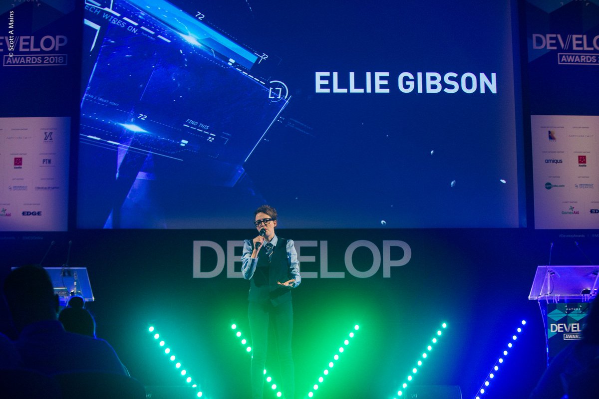 ScottAMains's tweet photo. . @elliegibson was great last night at the #DevelopAwards https://t.co/sJlafQiPXq