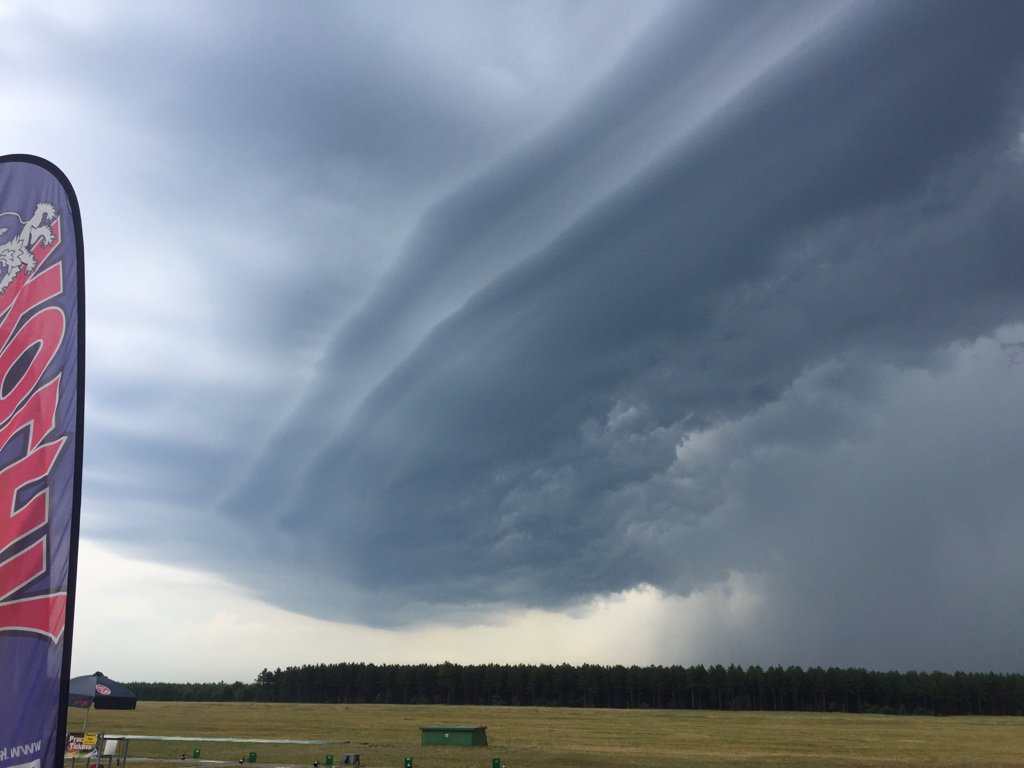 Stonewing's tweet image. @Am_Trap_Assn short delay this morning at #WIstate while this went through.