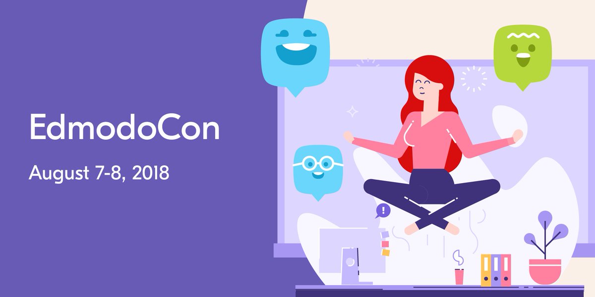 EMichaelChase's tweet image. Any of my followers in education? Edmodo is holding our yearly  conference and it's all about supporting your success in the classroom.  Join us for EdmodoCon on August 7th and 8th for the best virtual PD  event of the year!