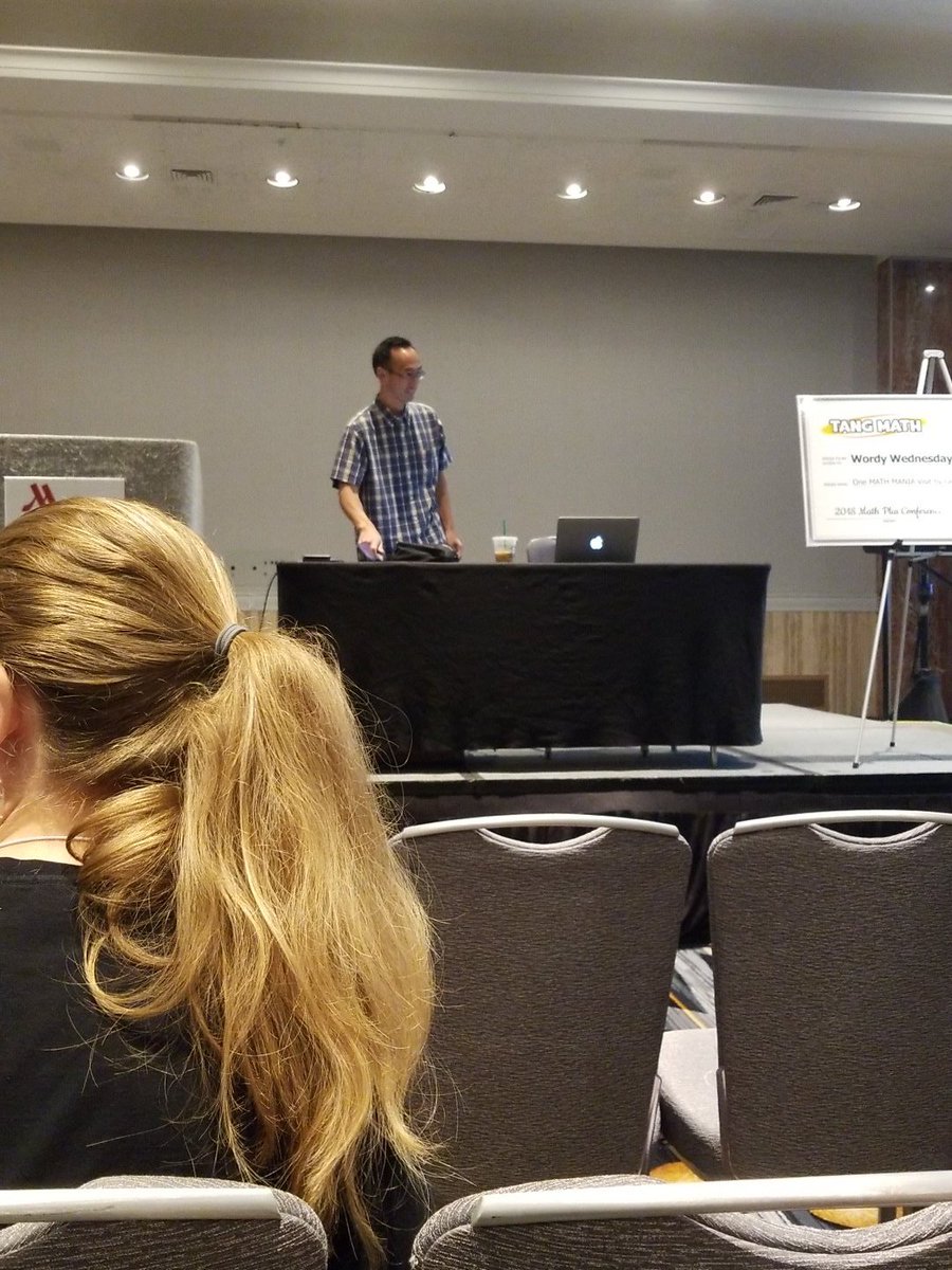 Mrs_EvansELD's tweet photo. Finishing up three great days of math!! #MathPlus2018 https://t.co/08T2lWGyZr