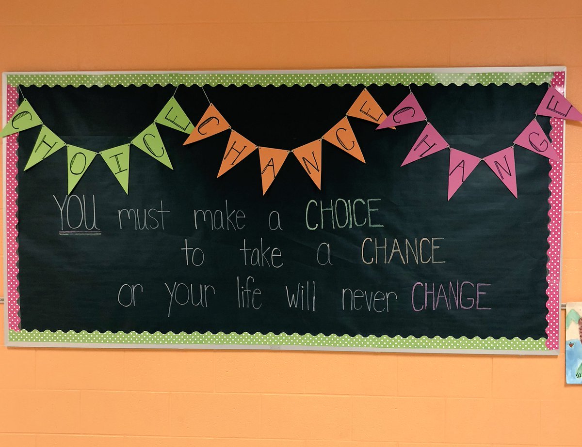TheLittleAP's tweet photo. 3Cs quote for the year @HEShurricanes π #PostiveChoices equal #PositiveChanges #TakeChances https://t.co/GO3j4pWSoV