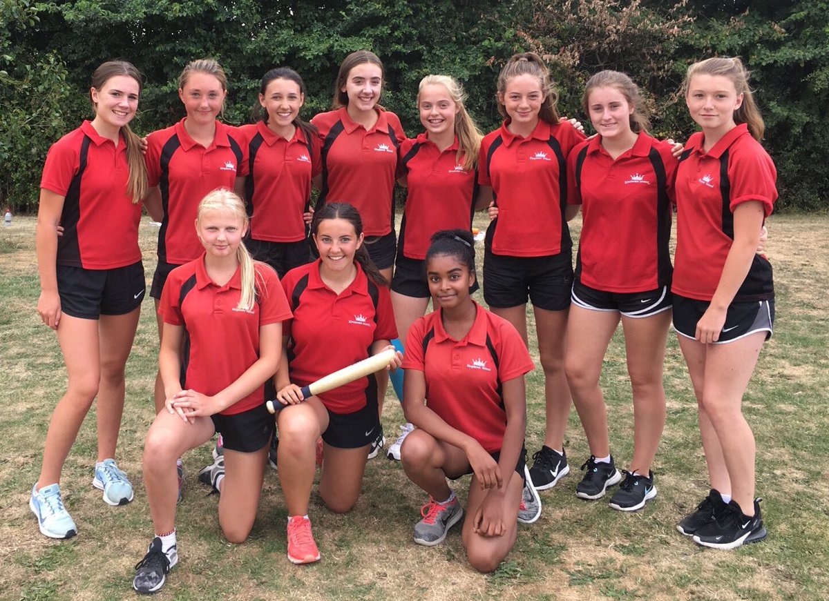 PekingSport's tweet photo. Year 9 Rounders CHAMPIONS ⚾️🏆

5.5 vs 2.5 St Augustine’s ✅
6.5 vs 4 Melksham Oak ✅
7.5 vs 6 St Laurence ✅
4.5 vs 3.5 JoG ✅

Another team adding to the unbeaten list! Well done girls on an excellent display in both fielding and batting! https://t.co/8f5iLe1B5D