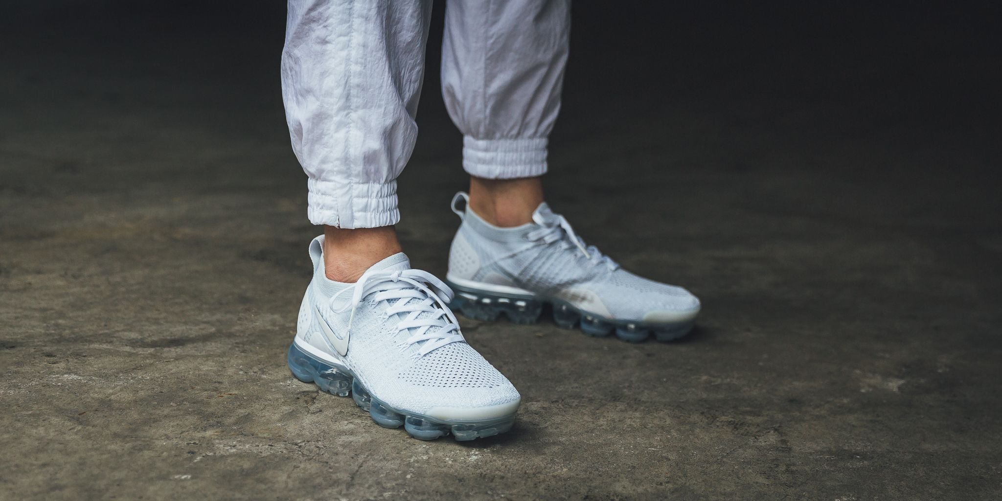 white vast grey vapormax