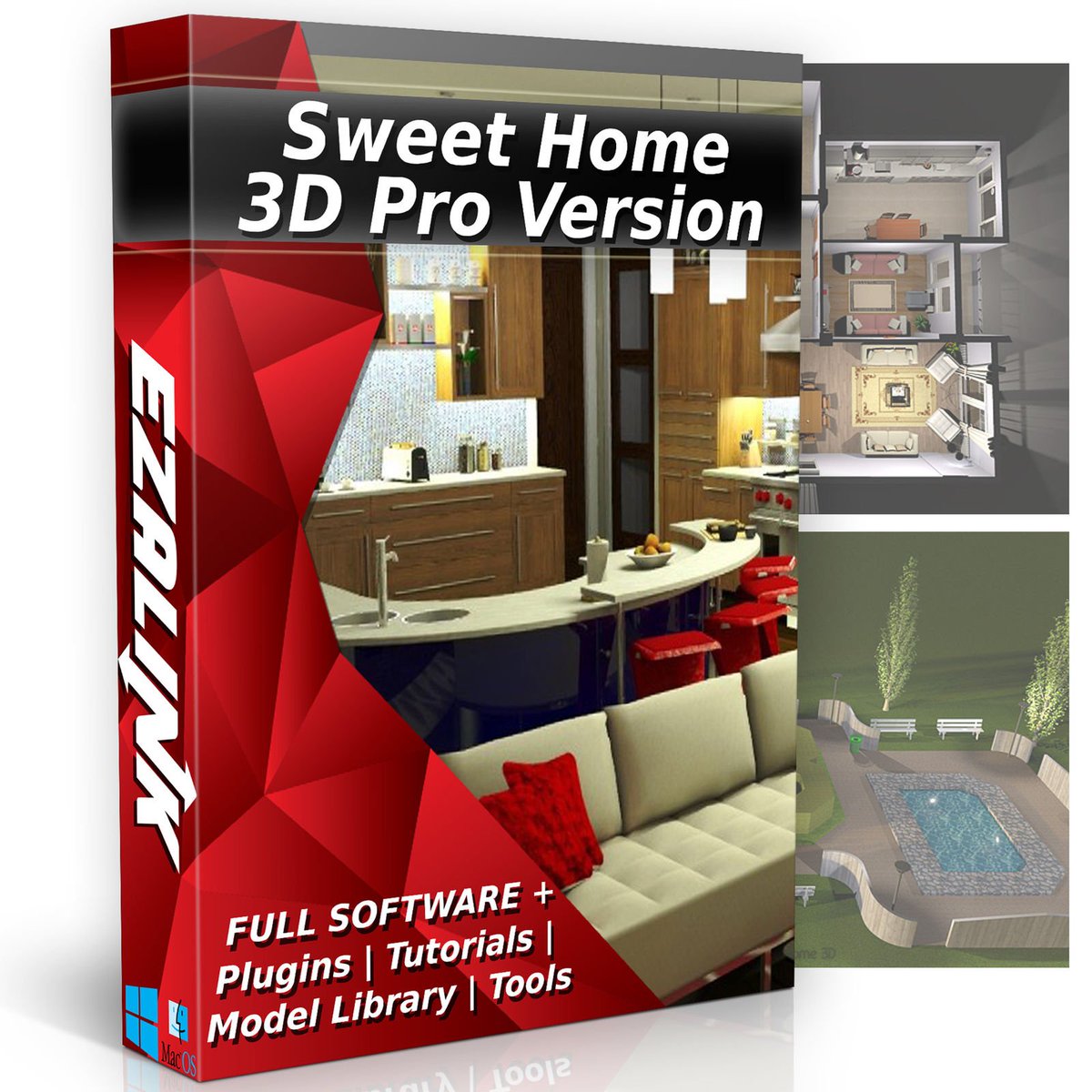 saveon_software's tweet image. ebay.com/itm/2637637963… - Sweet home 3D Pro edition home design software on sale on eBay