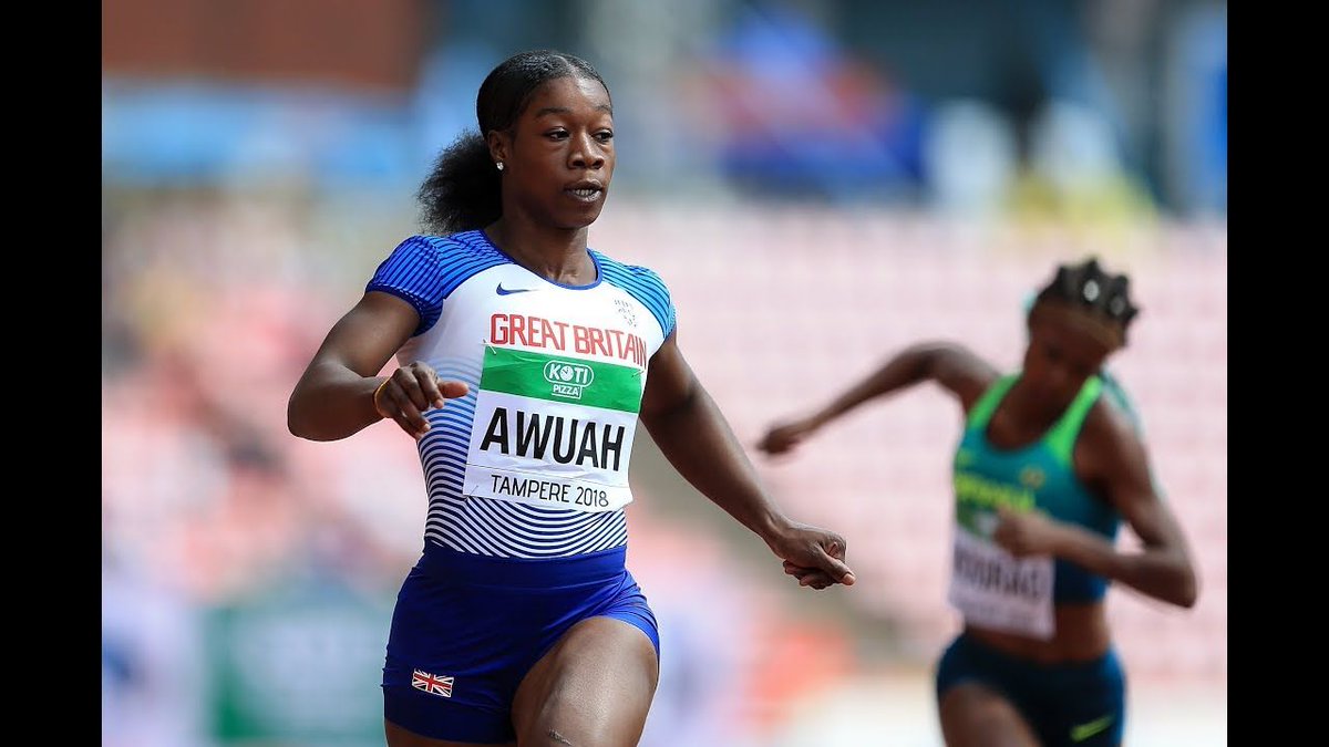 BritAthletics's tweet photo. 🗣 "It feels amazing!"

🏃‍♀️💨 @KristalAwuah claims Great Britain and Northern Ireland's first medal at the @IAAForg World Junior Championships in Tampere, Finland! 

Hear what she had to say following her success here 👉 #IAAFWorlds #Tampere2018 https://t.co/TdQOby5f1l https://t.co/DKTjL4Ra9p