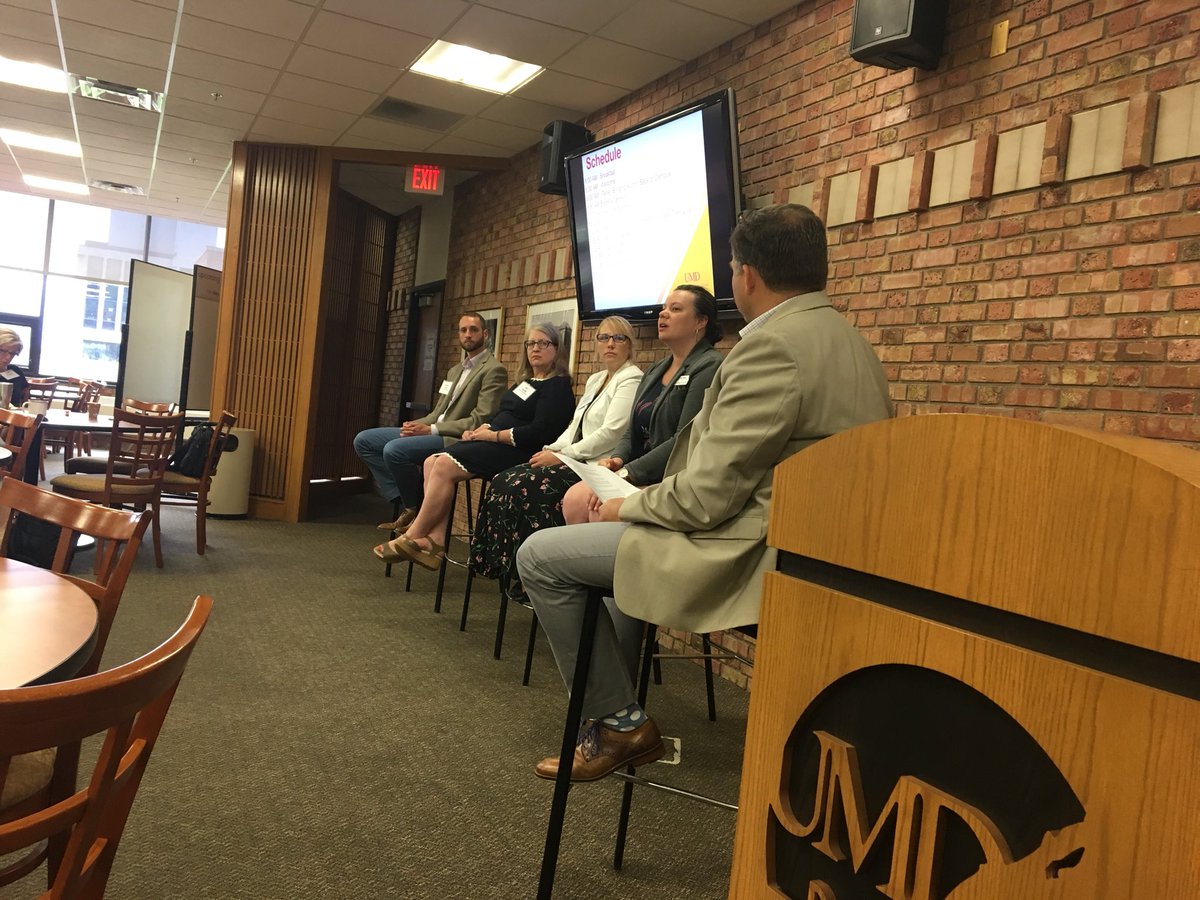 UMDAlumni's tweet photo. We hosted a @CASEAdvance District V Venture Fund, Alumni Engagement Summit. It was great connecting with other professionals in our field and to continue to improve our offices for our alumni. https://t.co/YbBY58q1Th