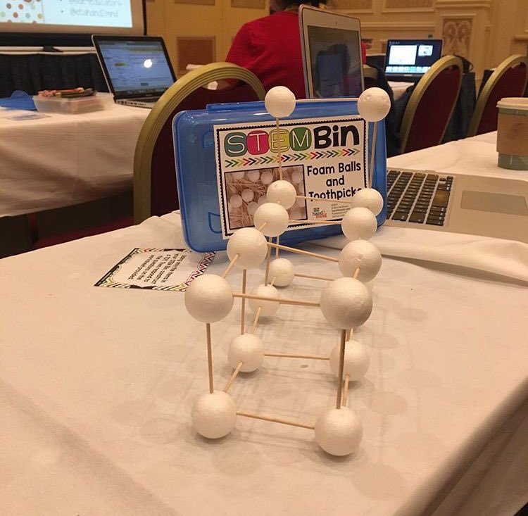 hand2mind's tweet photo. Hands-on learning at the #SDEconference with STEM Bins! #SDE2018 https://t.co/4HKHHZwHEz