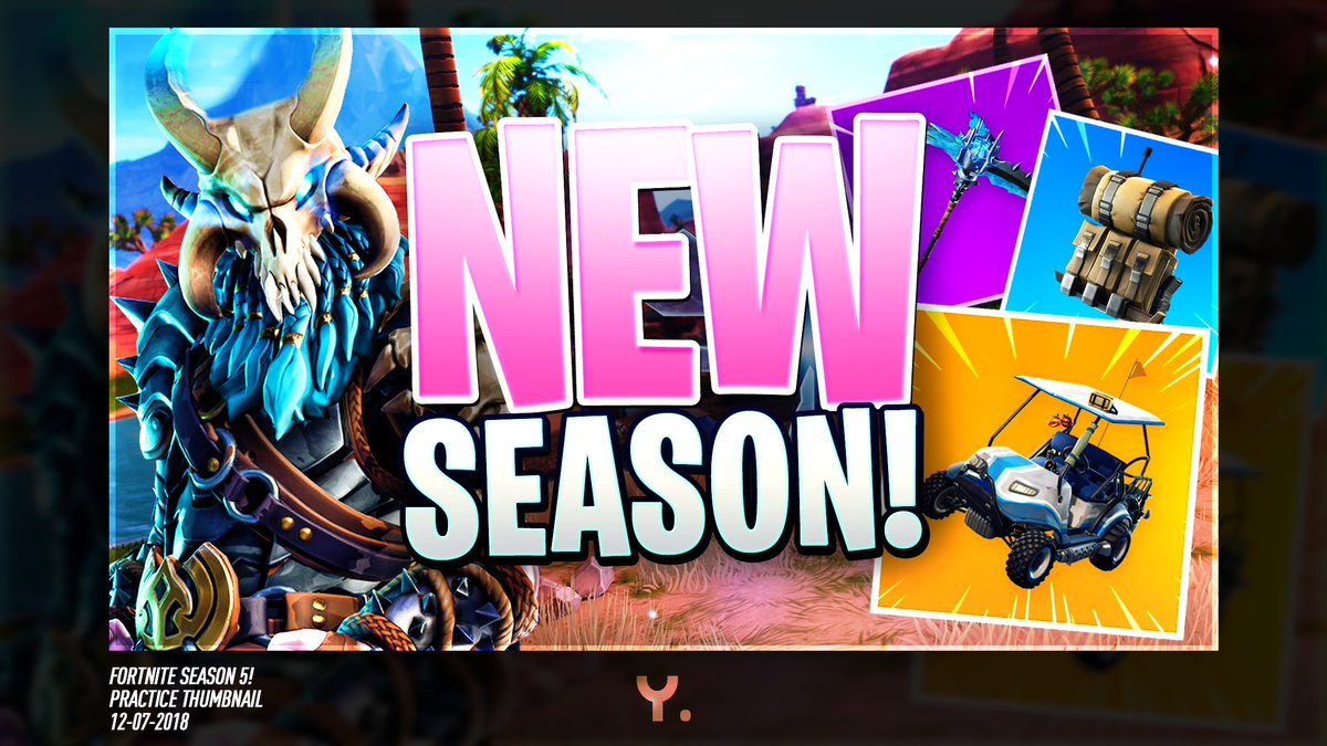 Yaspar On Twitter Fortnite Season 5 Has Arrived Decided To - y!   aspar
